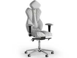Silla de Oficina KULIK Royal Stitching PU Cuero (Branco -130x50x50cm)