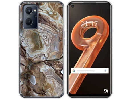 Carcasa Realme 9i TUMUNDOSMARTPHONE Dibujos Mármol 14 Multicolor
