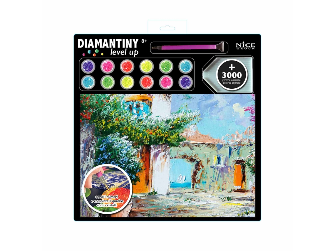 Pintar con Diamantes Árbol NICE Diamantiny 96352 Azul