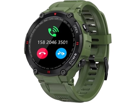 CHRONUS SB-230203-24FM Smartwatch Pantalla de 1,3 pulgadas, conversación diaria, rastreador de ejercicios - Negro
