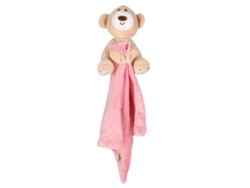 Toalla De Seguridad Para Bebés Con Muñeco De Animal Cariño, Toalla Calmante Oso, Juguete De Consuelo (rosa)