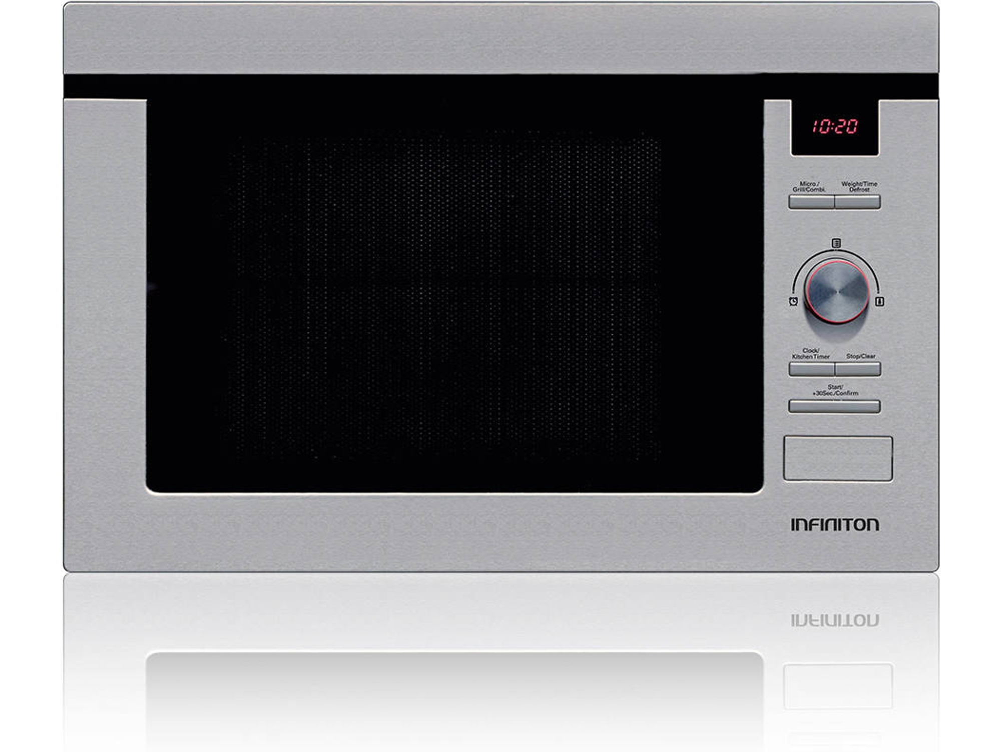 Microondas Integrable INFINITON IMW-1625 (25 L - Con grill - Inox)