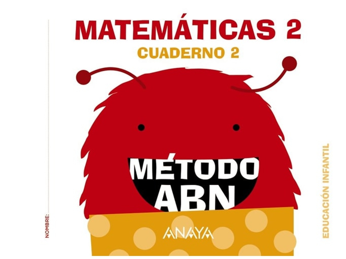 Libro Matemáticas Abn. Nivel 2. Cuaderno 2. de Jaime Martínez Montero et al. (Español)