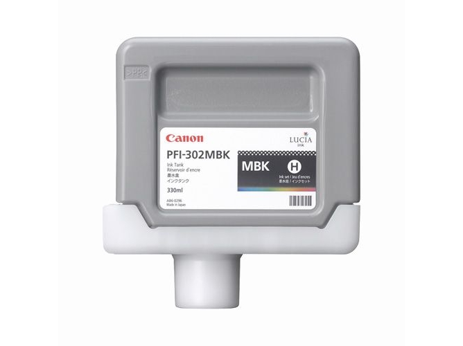 Tinta Original CANON PFI302MBK Negro