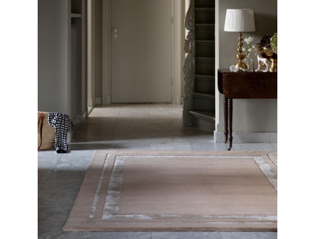 Alfombra Redonda Redbrook Beige 150X150 Rond LAURA ASHLEY