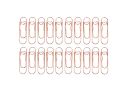 20 Clips De Pluma De Metal Clip De Libro Portaplumas Para Libros Y Cuadernos Oro Rosa