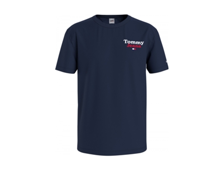 Camiseta TOMMY JEANS Algodón Hombre (L - Azul)