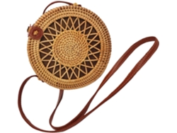 Bolso De Ratán, Bolsos De Hombro De Paja Tejidos A Mano, Cartera De Mujer...