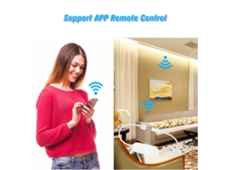 2026-controlador Led Wifi Inteligente Para Tiras De Luz Rgbw, Compatible Con Alexa, Ifttt Y Control Por Voz