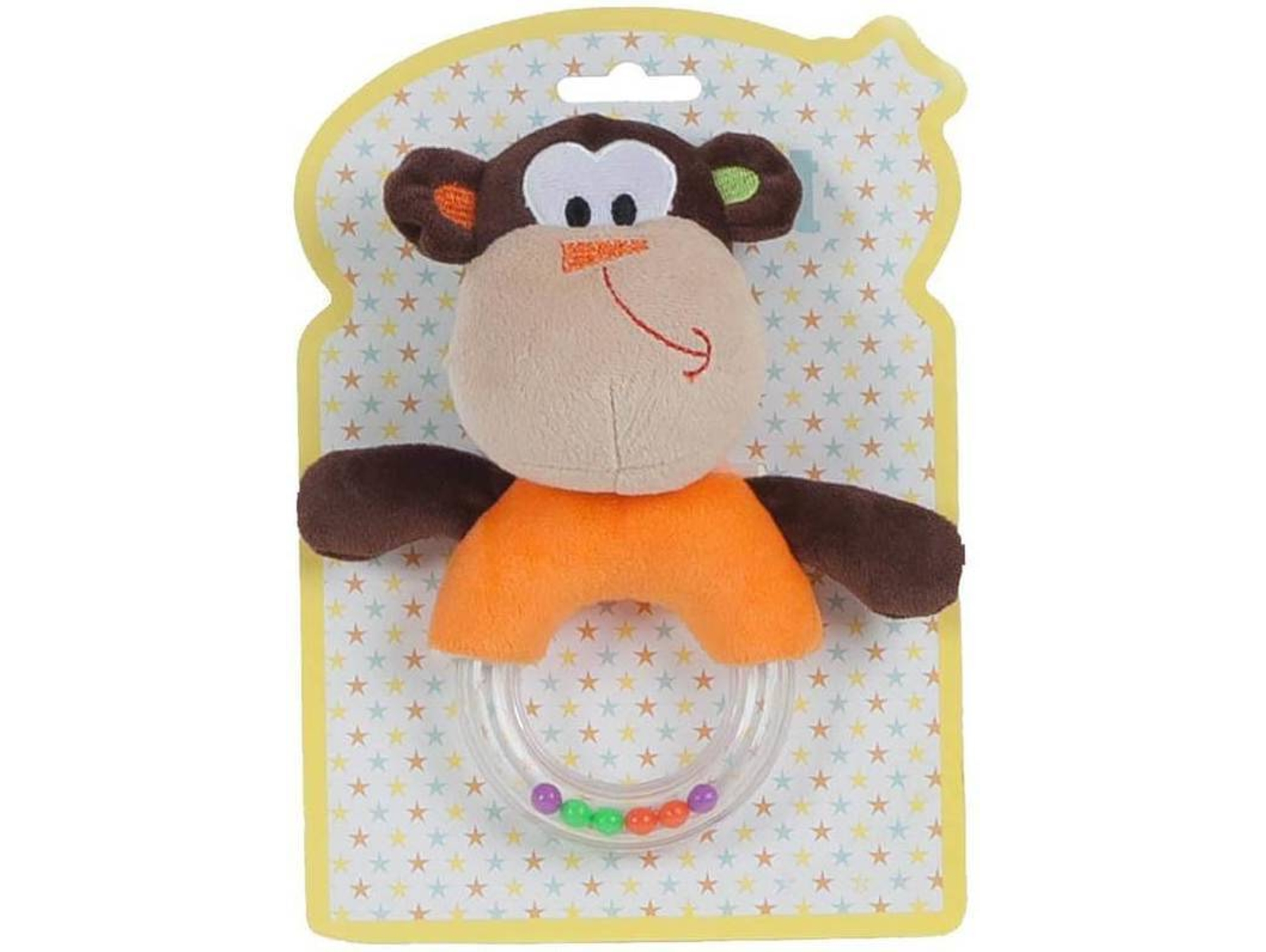 Sonajero DISFRAZZES de Monito con Bolitas (16 cm)