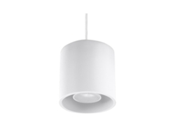 Sollux Sl.0053 Lámpara Colgante Orbis 1 Blanco