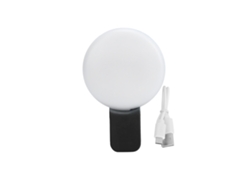 Luz De Relleno Para Teléfono (fotografía De Transmisión En Vivo De Belleza De Selfie) Luz De Relleno Recargable Mini Usb Con Batería Integrada