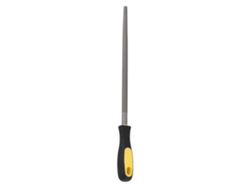 Lima Redonda De Acero Al Carbono T12 Con Mango Ergonómico, Dientes Gruesos, 30,5 Cm (12 Pulgadas) Para Proyectos De Metal.