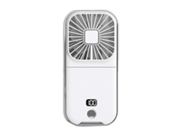 Mini Ventilador Portátil Recarregável, Ventilador De Mão Dobrável, Ventilador Portátil De Plástico Para Uso Interno E Externo, Rosa.