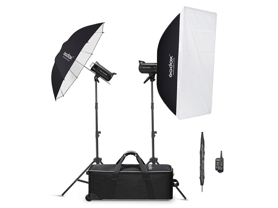 Kit De Flash De Estudio Godox Sk300iiv-c