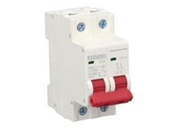 2026dz-interruptor De Circuito 2p Dc 1000v Mcb 25a Para Rail Din, Protección 6000a