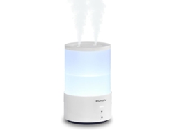 Humidificador Usb Portátil Para Dormitorio Con Luz Nocturna, Silencioso, Apagado Automático, Clase Energética A++.