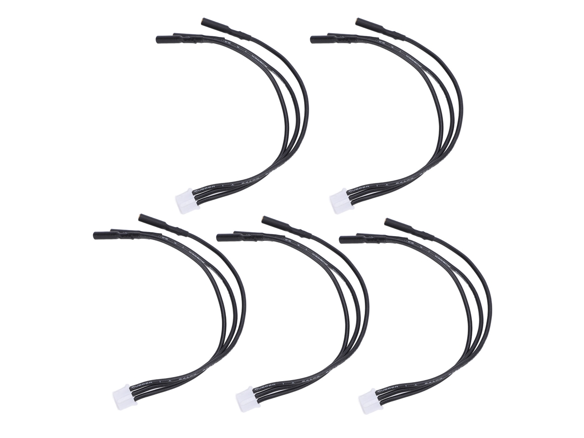 5 Adaptadores De Conector Banana Hembra De 2,0 Mm A Ph3.0 De 3 Pines Macho Para Esc De Motor Sin Escobillas Axial Scx24
