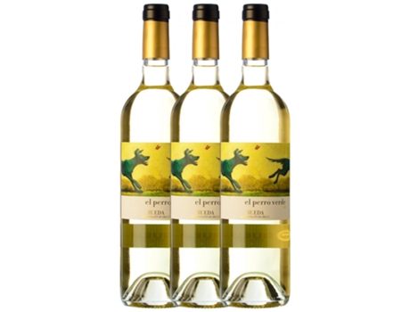 Vino UVAS FELICES Uvas Felices El Perro Verde Verdejo Rueda (0.75 L - 3 unidades)