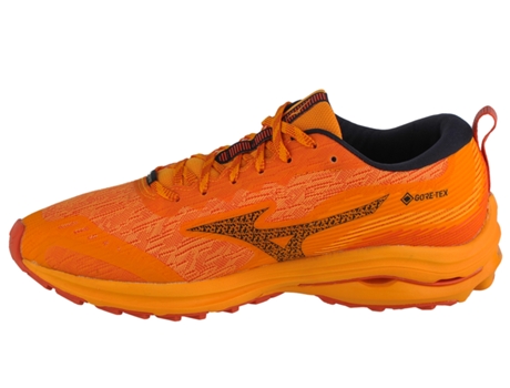 Zapatillas de Hombre MIZUNO Wave Rider Gtx Malla Naranja (41)