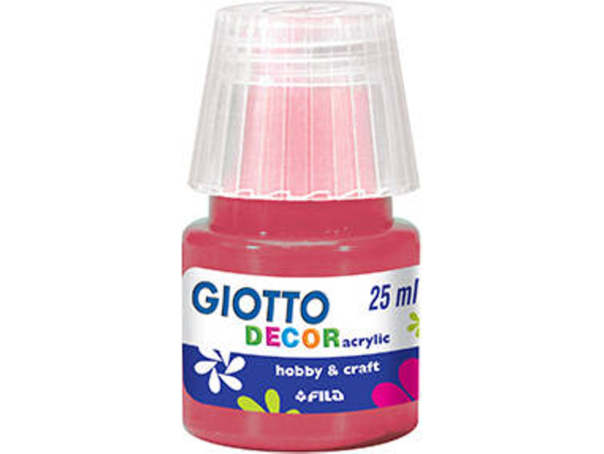 Pintura para Carteles Líquido GIOTTO Decor Acrílico Rojo Carmín (25ml)