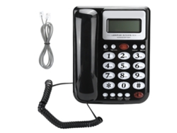 Teléfono fijo (ecológico, admite extensión)