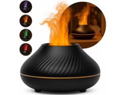 Difusor Aromas C/ Humidificador 4 Modos Luz Atomizador Aromaterapia