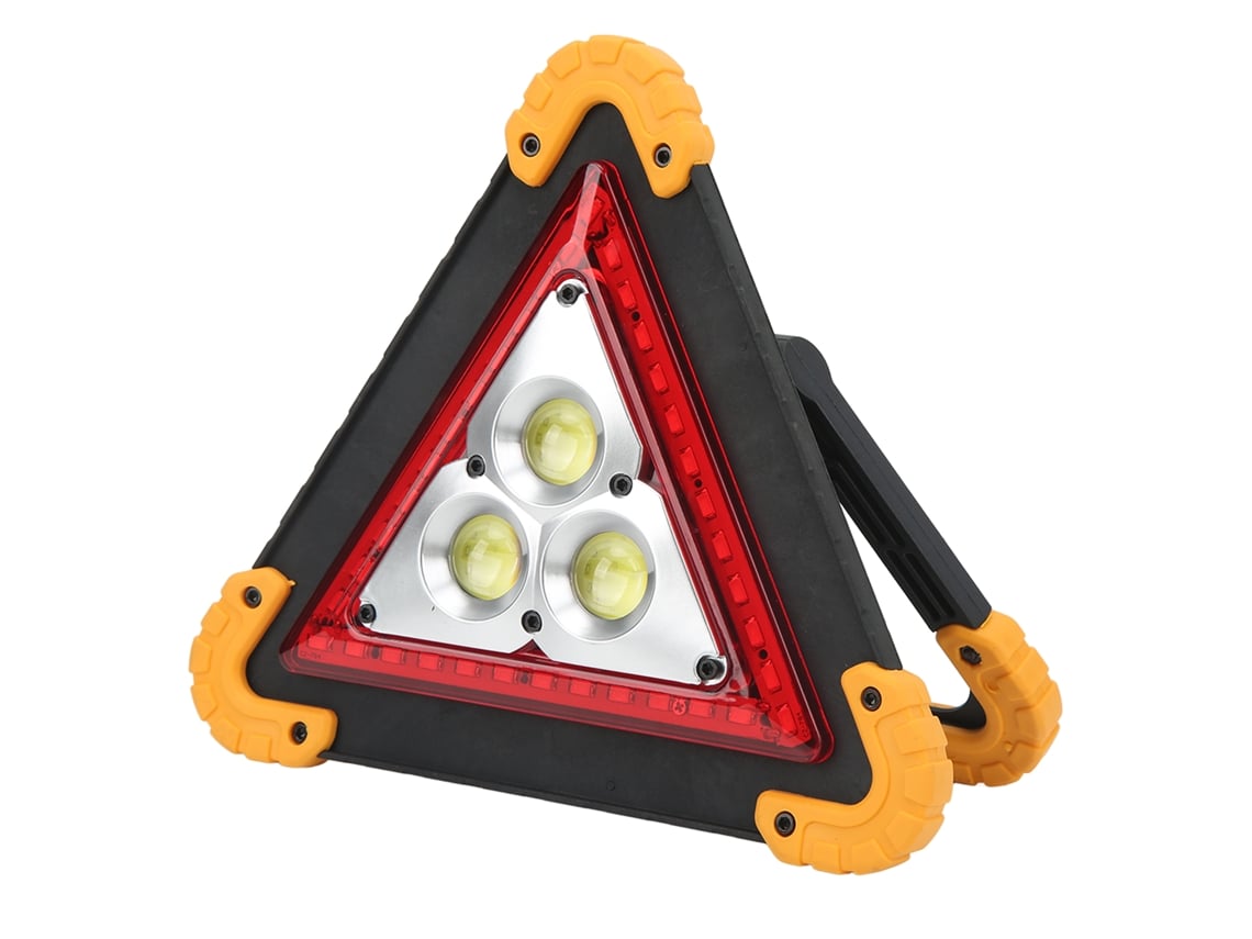 2026-lámpara Triangular De Advertencia Portátil Led Para Coches Luz De Emergencia Multifuncional Luz De Trabajo Cob