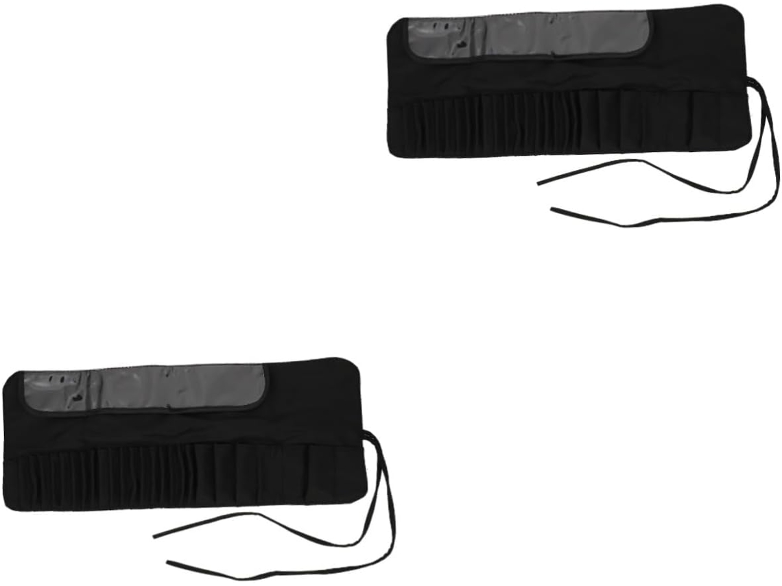 Estuche De 2 Piezas Para Guardar Brochas De Maquillaje, Ideal Para Neceseres De Viaje.