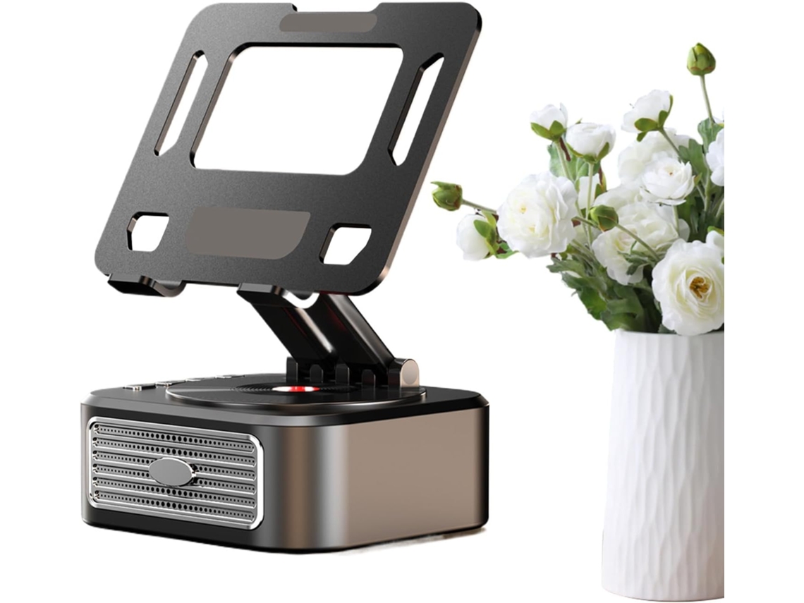 Soporte multifuncional para tablet con altavoz estéreo giratorio de 360° SFUSHOS