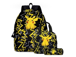 Es Un Conjunto De 3 Mochilas Escolares Con Diseño De Pokémon. Es Perfecto Para Niños, Ya Que Es Educativo Y Resistente. Es Un Producto Ideal