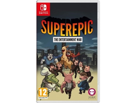 Superépica La Guerra del Entretenimiento en Nintendo Switch