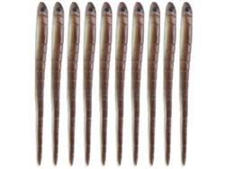 Encendedores artificiales de silicona con forma de gusano, 10 unidades, 9 cm, 1,7 g