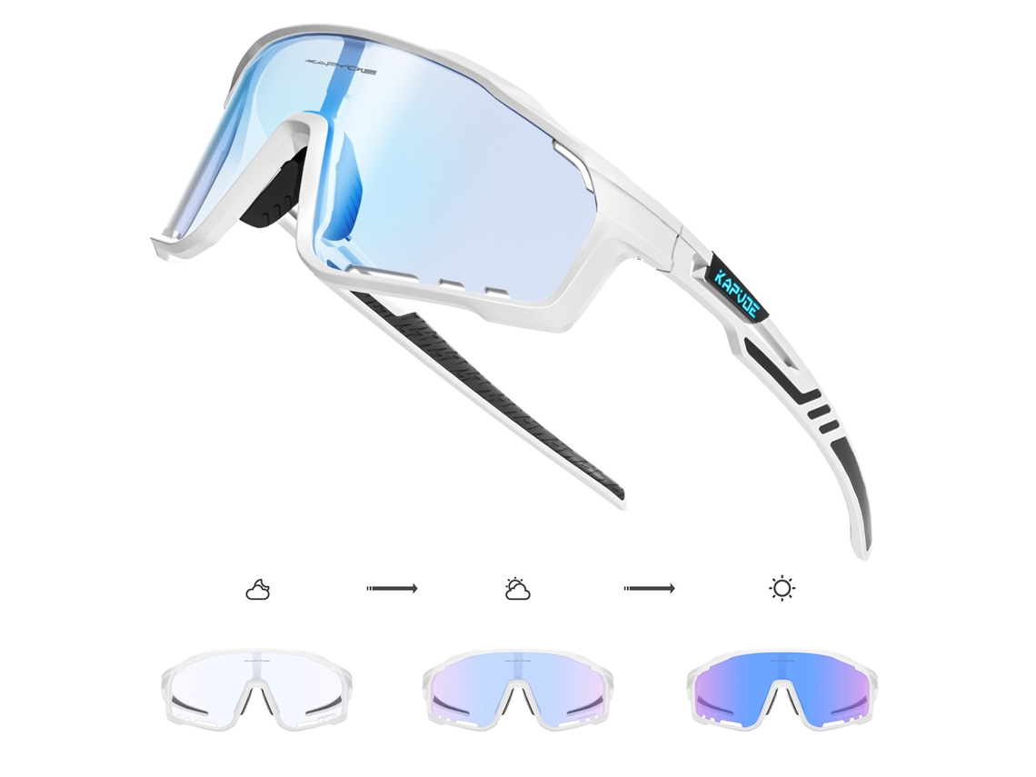 Gafas De Ciclismo Fotocromáticas Para Hombre Y Mujer, Ideales Para Ciclismo Al Aire Libre, Ciclismo De Montaña Y Protección Contra La Arena.