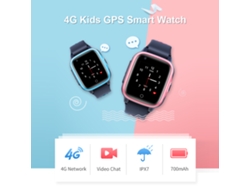 Reloj Inteligente Para Niños Con Llamada De Vídeo 4g Y Resistencia Al Agua Ipx7