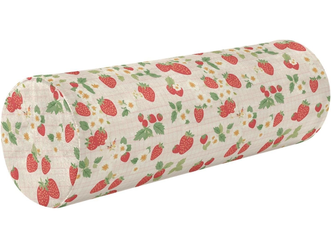 Almohada Frodotgv Cilíndrica Redonda Espuma Viscoelástica Soporte, Soporte Duradero.brfácil Fácil Fácilmente