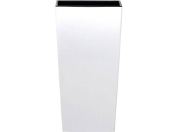 Maceta PROSPERPLAST Urbi Square (Blanco - 26.5 x 26.5 x 50 cm)