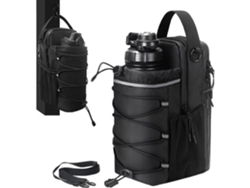 Bolsa Deportiva Magnética, Bolsa Para Transportar Botellas De Agua Con Compartimento Para Teléfono M