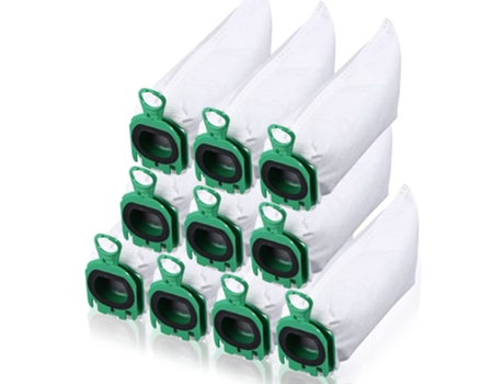 10 Bolsa de aspiradora Vorwerk Bolsa de polvo de repuesto para aspiradora Kobold VB100