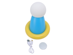 Lámpara de noche magnética para gatos, de silicona, ajustable, con temporizador y luz cálida.