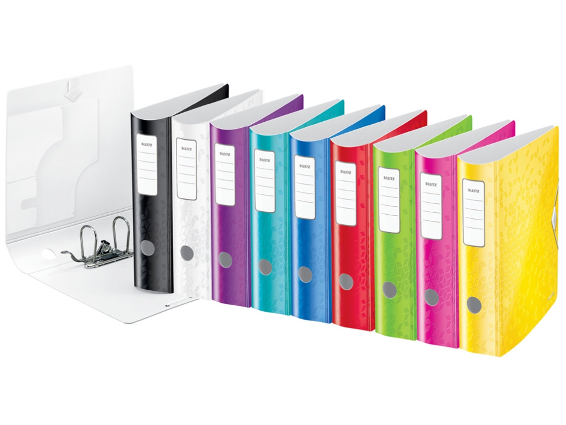 Carpeta LEITZ Active Wow 180 Grados 60 Mm Blanco