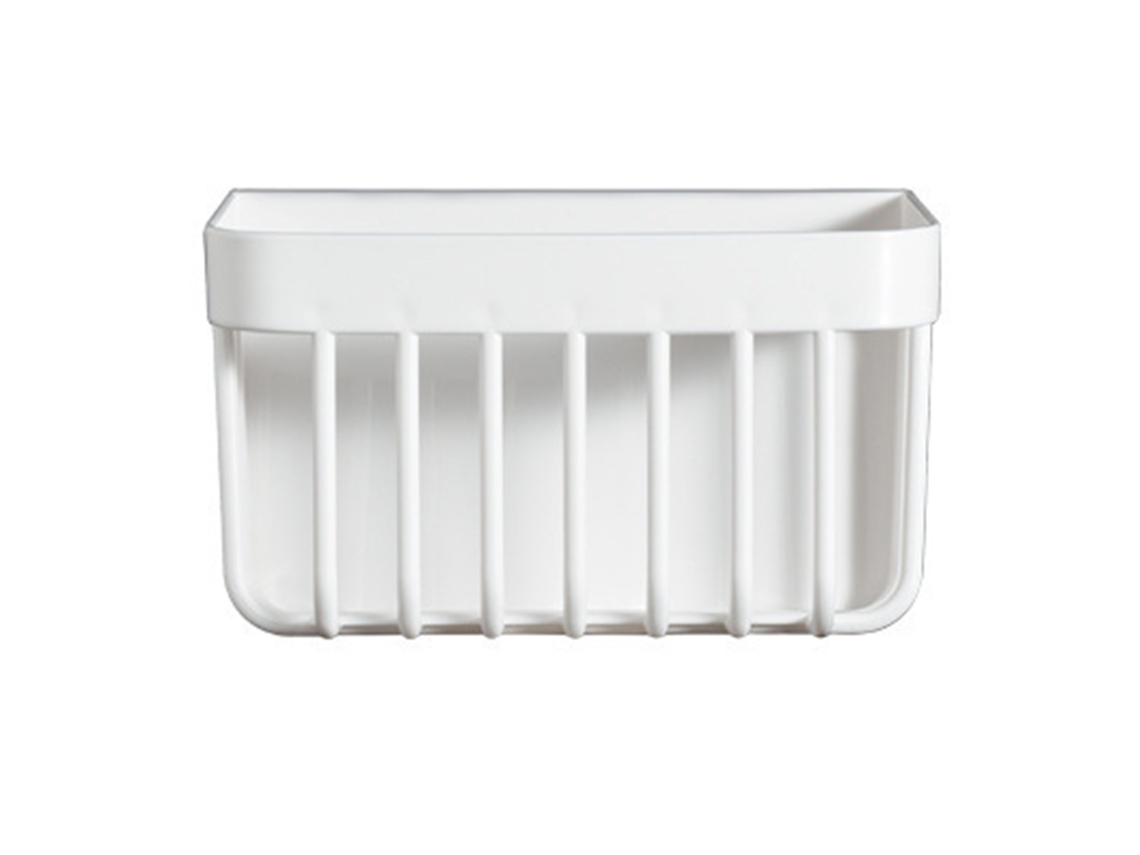 Cesta Organizadora Colgante De Plástico Para Baño, Ideal Para Ahorrar Espacio En El Aseo.