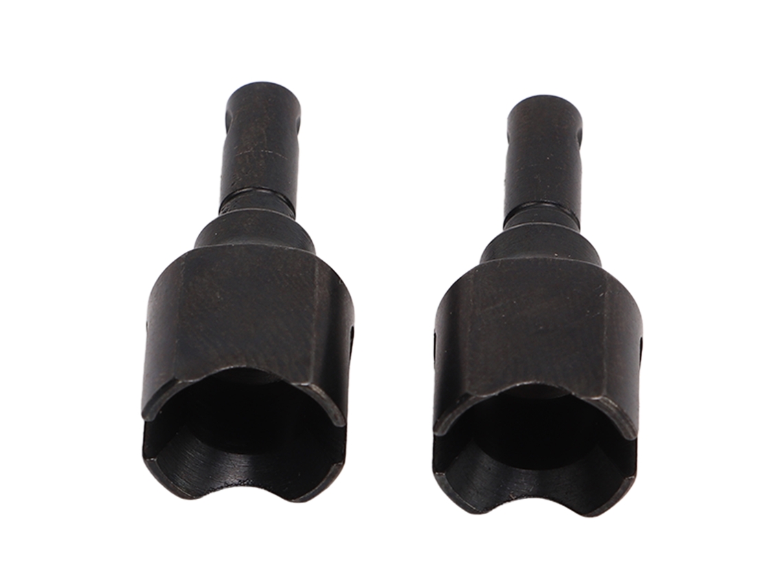 2 piezas de diferenciales RC de acero para la serie ARMRA 1/7 1/8, diferenciales RC de metal negro