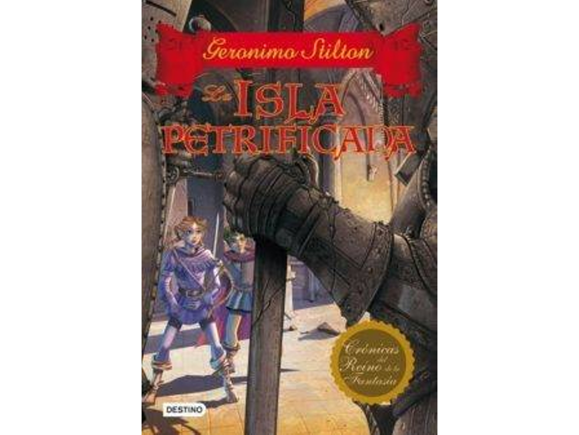 Libro La isla petrificada de Geronimo Stilton (Año de edición - 2012)