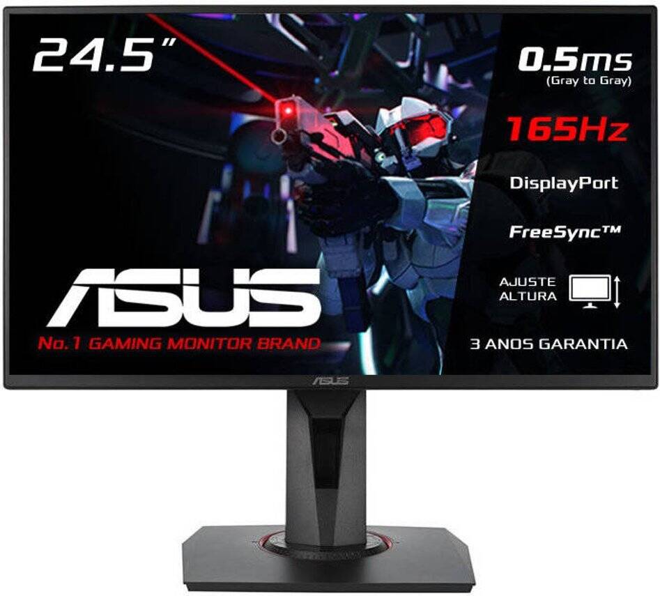 Monitor Gaming ASUS VG258QR (25'' - 1 ms - 165 Hz - G-Sync)