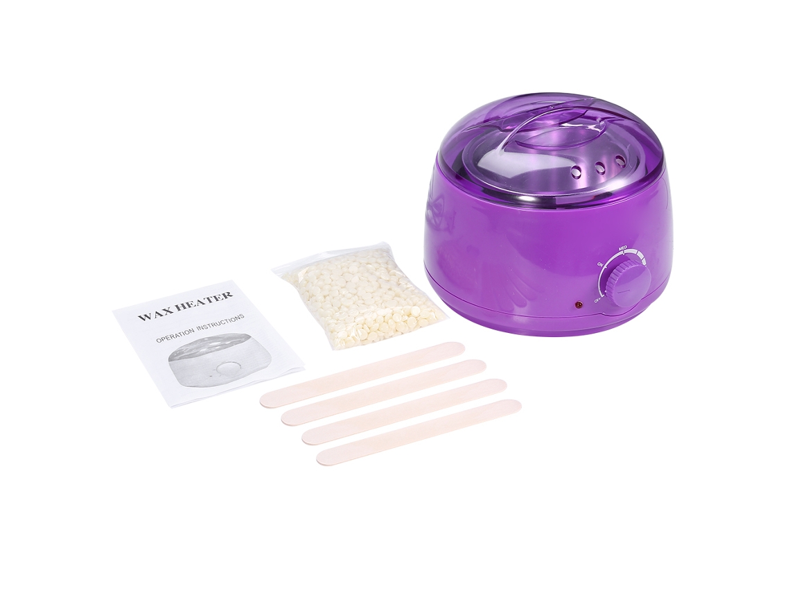 Mini Cazo Calentador De Cera Para Depilación Spa Máquina Set Leche