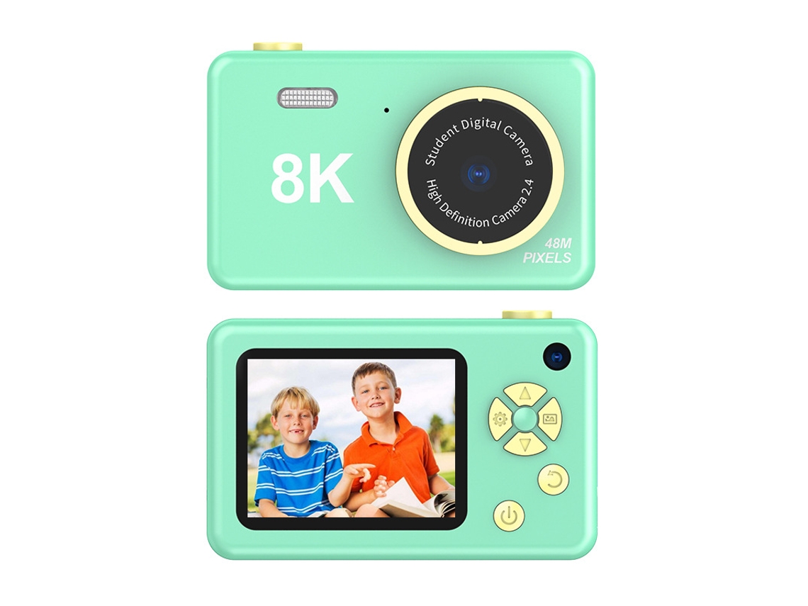 Cámara compacta Cámara Estudiante 2.4'' Pantalla Ips Regalo 32 Gb Verde