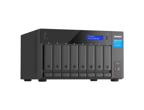 Almacenamiento en Red QNAP TVS-H874T-I9-64G (Negro)