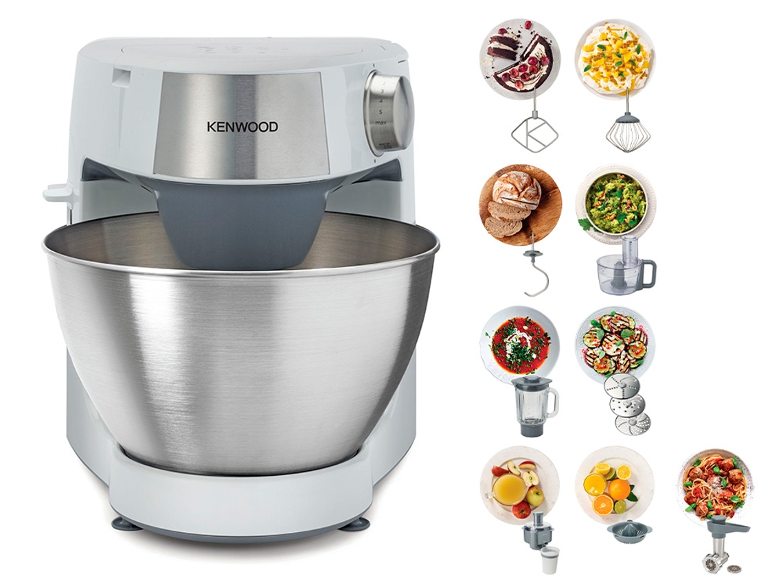Robot de Cocina KENWOOD Prospero KHC29P0SI (43 L - 1000 W - 9 accesorios)