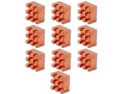 2026as-10 Piezas Disipador De Calor Pequeño P8x5x8 Para Cpu Pcb Amplificador Aparatos Eléctricos